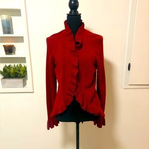 Lafayette 148 Ruffled Sweater